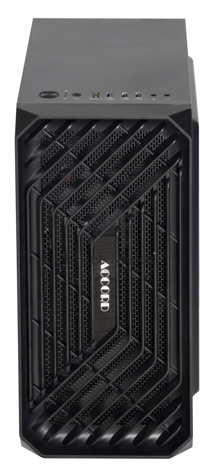 Компьютерный корпус Accord ACC-265B черный без БП mATX 1x80mm 1x92mm 2x120mm 2xUSB2.0 1xUSB3.0 audio