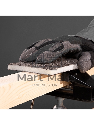 Губка для шлифования Matrix, 125 х 100 х 10 мм, мягкая, 3 шт., P 60/80, P 60/100, P 80/120