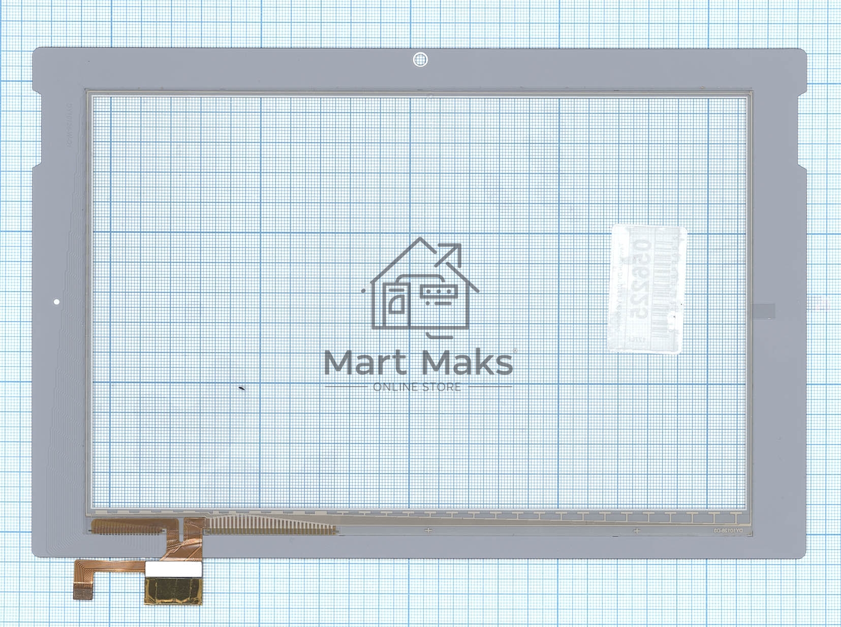 Сенсорное стекло (тачскрин) DY10118 (V4) белое