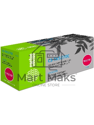 Картридж лазерный Cactus CS-TK5270C голубой (6000 стр.) для Kyocera ECOSYS P6230cdn, M6230cidn, M6630cidn