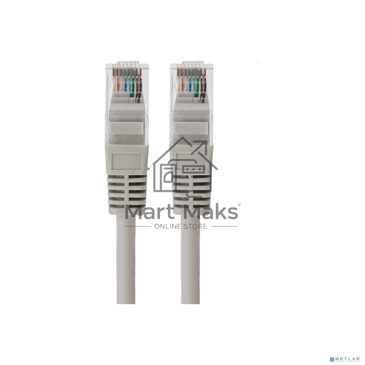 Пaтч-корд U/UTP Rexant, категория 5e, RJ45-RJ45, неэкранированный, LSZH серый, 5м