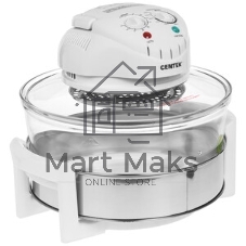 Аэрогриль Centek Ct-1456 белый, 1400 Вт, 12 л, механическое управление, 0 программ