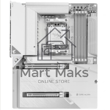 Материнская плата Gigabyte X870 AORUS STEALTH ICE, AM5, AMD X870, 4xDDR5, 2xSATA, 4xM.2, 1xPCIe 5.0 x16, 1xPCIe 4.0 x16, 1xHDMI, 1x5Gb LAN, Wi-Fi 7, Bluetooth 5.4, 2xUSB-C 40Gbps (USB4), 1xUSB-C 10Gbps, 4xUSB-A 10Gbps, 4xUSB-A 5Gbps, 4xUSB-A 2.0, 3x3.5 мм + S/PDIF оптический, 7.1, ATX