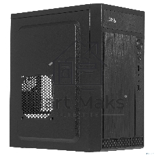Компьютерный корпус KingPrice KPCC-MN211 черный без БП mATX 1x80мм 2x120мм 2xUSB 2.0 audio