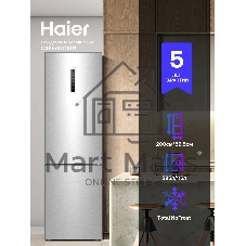 Холодильник Haier C4F640CXU1 нержавеющая сталь двухкамерный 285/115л морозилка снизу, No Frost