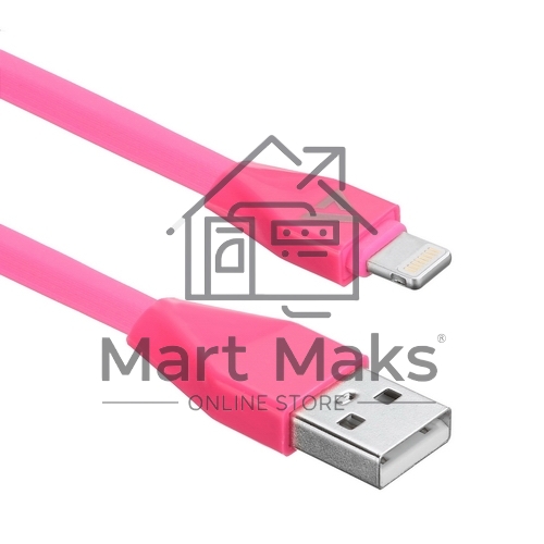 Кабель USB ACD-Life Lightning ~ USB-A TPE, 1м, маджента (ACD-U920-P5M)