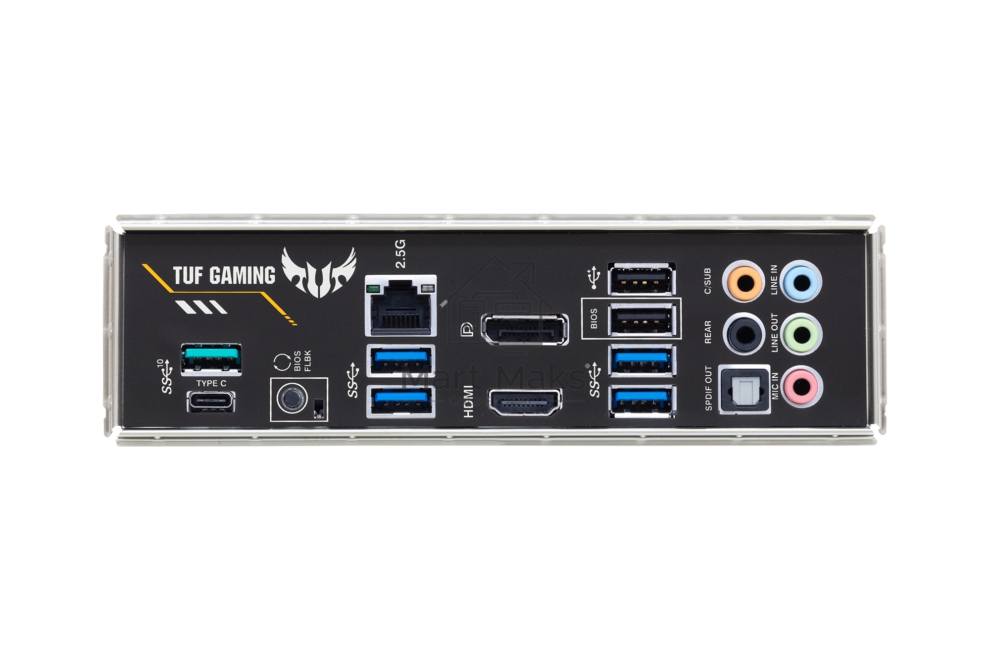 Материнская плата ASUS TUF GAMING B550-PLUS, AM4, AMD B550, 4xDDR4, 6xSATA, 2xM.2, 1xPCIe 4.0 x16, 1xPCIe 3.0 x16, 3xPCIe x1, 1xHDMI, 1xDP, 1x 2.5Gb LAN, 4xUSB-A 3.2 Gen 1, 1xUSB-A 3.2 Gen 2, 2xUSB-A 2.0, 1xUSB-C 3.2 Gen 2, 5x3.5 мм, 7.1, ATX