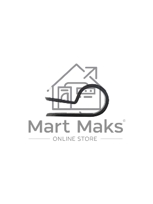 Кабельная скоба под винт Rexant 9 мм, черная, упаковка 50 шт.