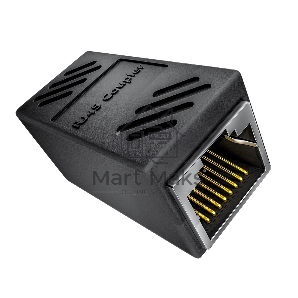 Соединитель GCR RJ45F - RJ45F патч-кордов, кат.5e