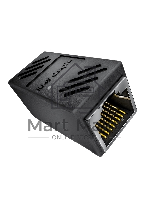 Соединитель GCR RJ45F - RJ45F патч-кордов, кат.5e