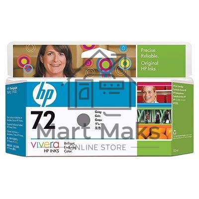 Картридж струйный HP №72 C9374A серый для HP DJ T1100/T610 (130мл)