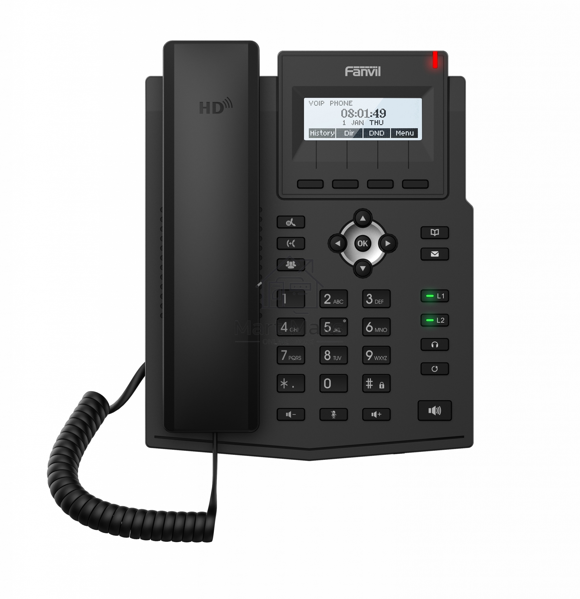 Телефон IP Fanvil X1SP черный