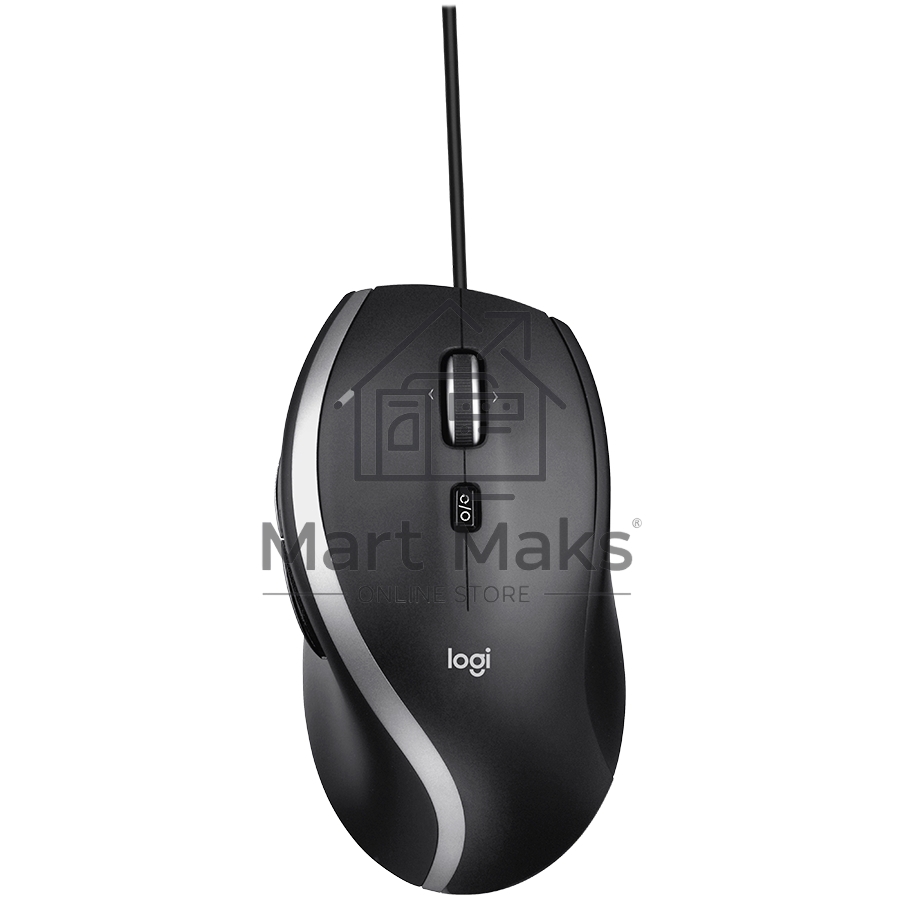 Мышь проводная Logitech M500S черный, 4000 dpi, USB, кнопки - 7