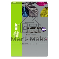 Картридж струйный Cactus CS-LC3239XLM пурпурный (52мл) для Brother HL-J6000DW/J6100DW
