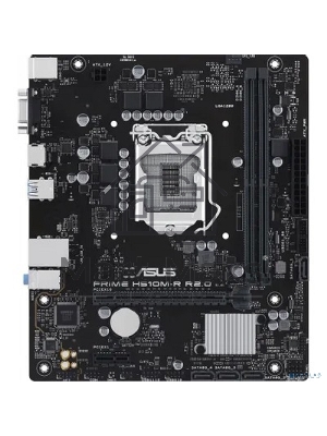 Материнская плата ASUS PRIME H510M-R R2.0-SI, LGA 1200, Intel H470, 2xDDR4, 4xSATA, 1xPCIe 4.0 x16, 1xPCIe x1, 1xHDMI, 1xVGA, 2xUSB-A 3.2 Gen 1, 2xUSB-A 2.0, 1x 1Gb LAN, 3x3.5 мм, 7.1, mATX