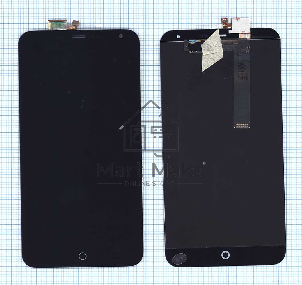 Дисплей для Meizu MX4, черный