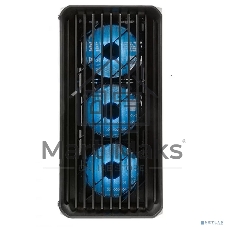 Компьютерный корпус Minitower mATX Eurocase 00-01003411 M205 4ARGb черный без БП закаленное стекло USB 3.0