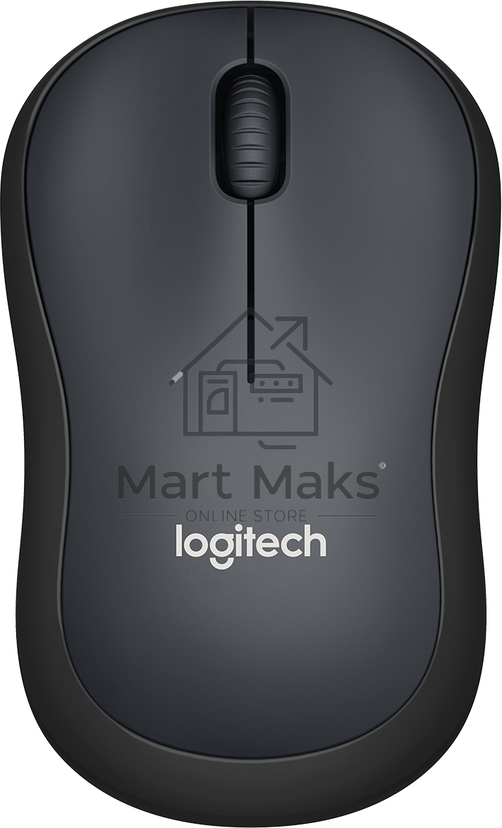 Мышь беспроводная Logitech M221 SILENT черный, 1000 dpi, радиоканал, USB, кнопки - 3
