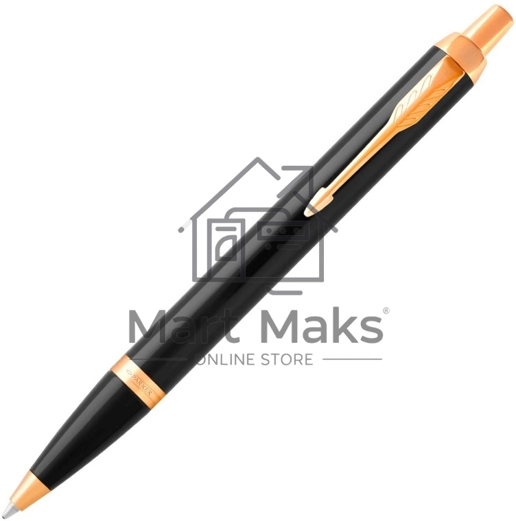 Ручка шариковая Parker IM Core K321 (CW1931666) Black GT M, синие чернила, подарочная коробка