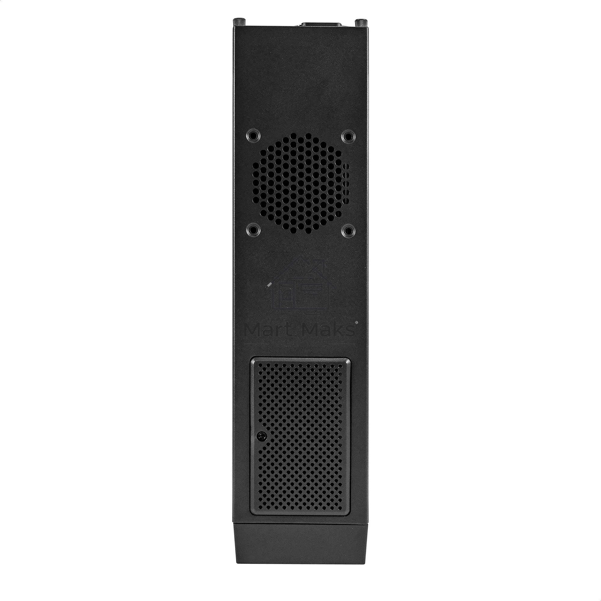 Компьютерный корпус Desktop ExeGate MI-307U2-M400 (mini-ITX/mATX, БП M400 с вент. 8см, 2*USB+2*USB 3.0, HD аудио, черный)