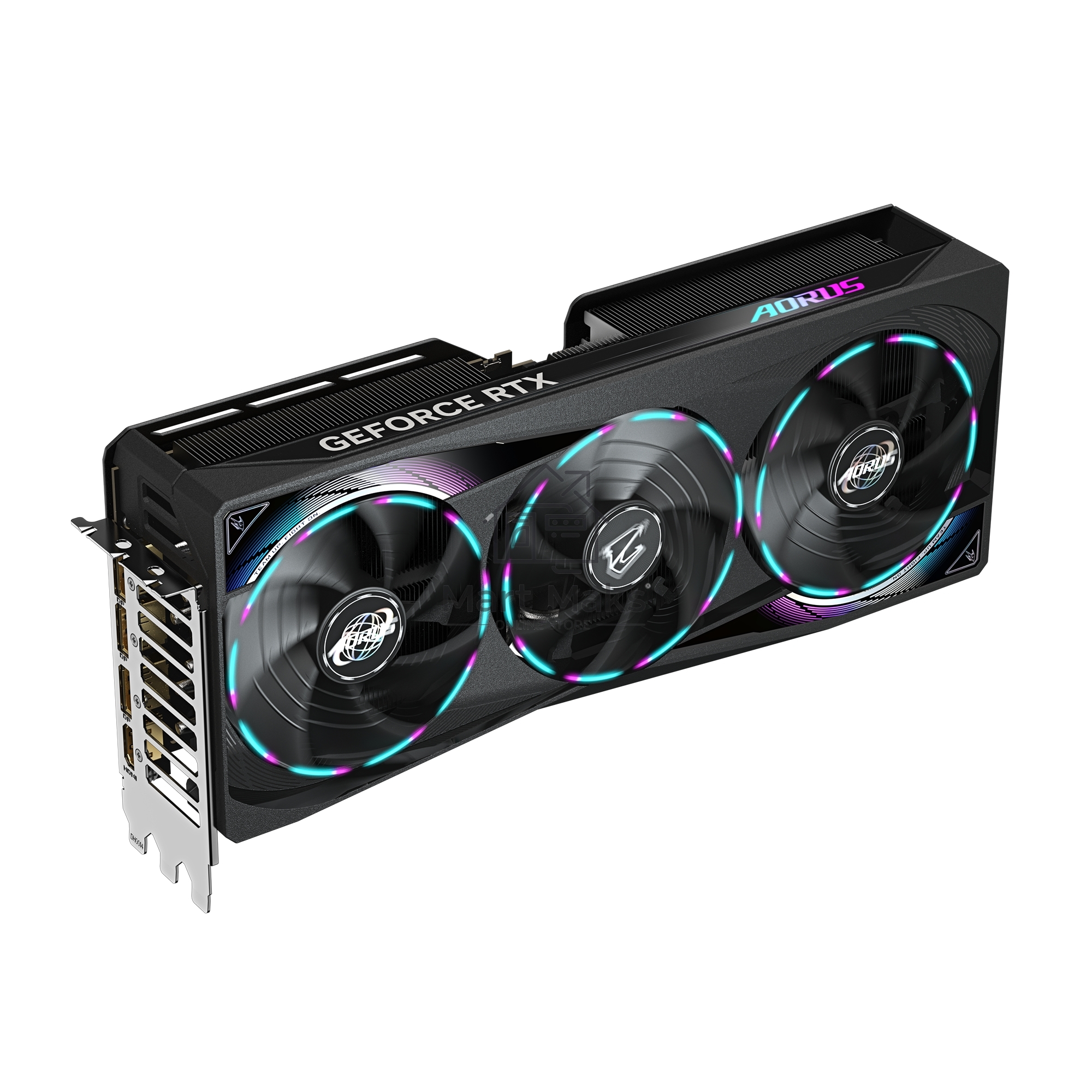 Видеокарта Gigabyte PCI-E GV-N5070AORUS M-12GD 1.0 NVIDIA GeForce RTX 5070 12Gb 192bit GDDR7 2805/28000 HDMIx1 DPx3 HDCP Ret