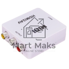 Конвертер Rexant HDMI на 3 RCA, пластик, белый