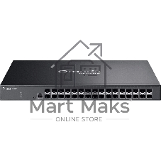 Коммутатор управляемый TP-Link SX3032F Omada уровня 2+ с 32 портами SFP+
