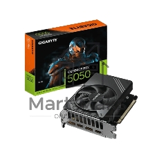 Видеокарта Gigabyte GeForce RTX 5050, NVIDIA RTX 5050, 8 ГБ GDDR6, 128 бит, PCI-e 5.0, 2xHDMI, 2xDP, 2572 МГц