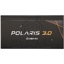 Блок питания Chieftec Polaris 3.0 PPS-1050FC-A3, 1050Вт, 80 PLUS Gold, 135мм, модульный, черный