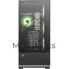 Компьютерный корпус MSI MAG Pano 110R PZ черный без БП ATX 6x120мм 7x140мм 2xUSB 3.0 1xUSB3.1 audio AirDuct bott PSU