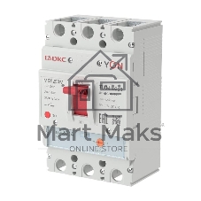 Выключатель автоматический MGS250 3P 160-200A 36kA YON MGS250N-3TAMF0200
