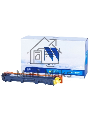 Картридж NVPrint совместимый Brother TN-241T Yellow для HL-3140CW/3150CDW/3170CDW/DCP-9020CDW/MFC-9140CDN/9330CDW/9340CDW (1400k)