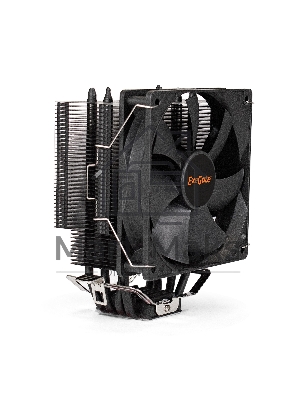 Кулер для процессора ExeGate Dark Magic EXX400-PWM серебристый, 120 мм, алюминий/медь, 2100 об/мин, 24 дБ, 4 pin, 140 Вт, 155 мм