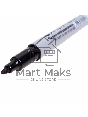 Маркер перманентный двухсторонний Crown 