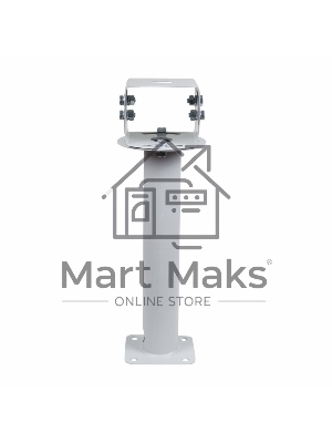 Кронштейн для камер видеонаблюдения Rexant с поворотной площадкой, труба 5,1 см, 30 см