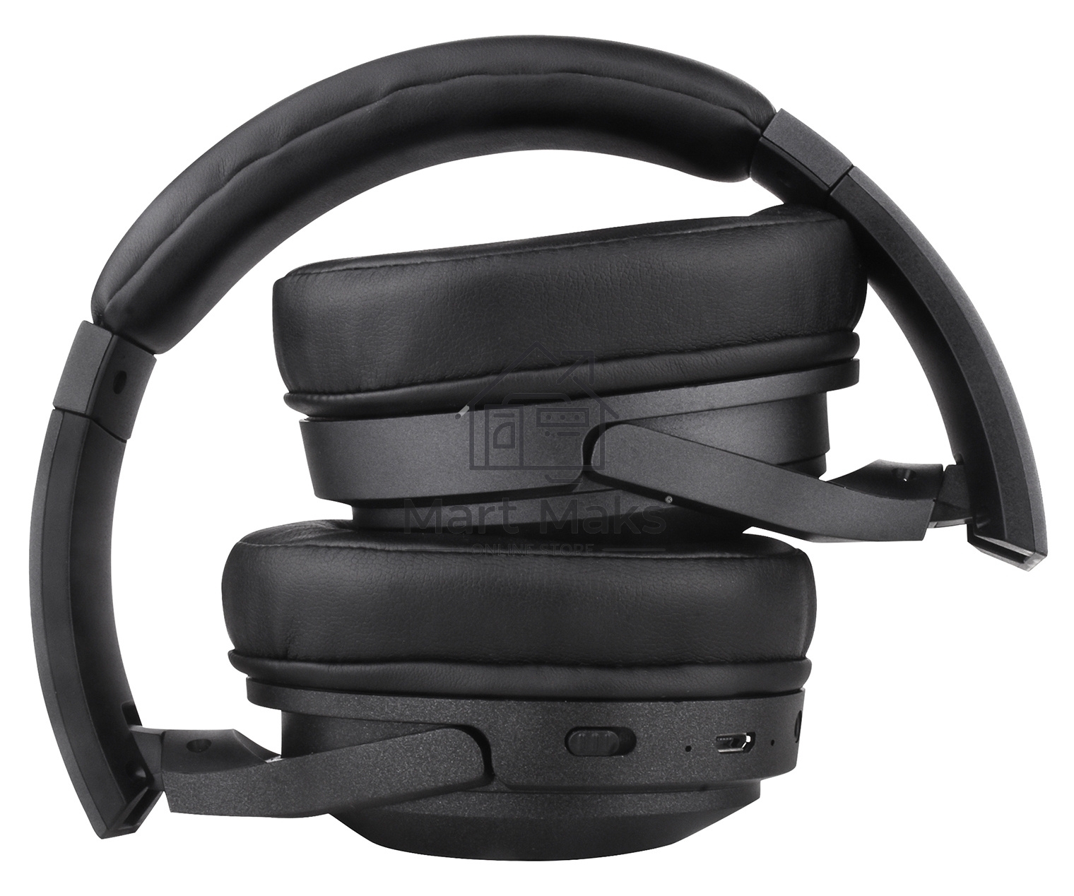 Гарнитура накладные Digma BT-20 ANC черный беспроводные bluetooth оголовье