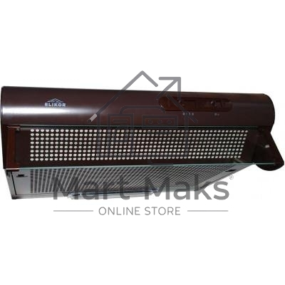 Вытяжка козырьковая Elikor Davoline 50П-290-П3Л коричневый, 50 см, 290 куб. м/ч, 57 дБ