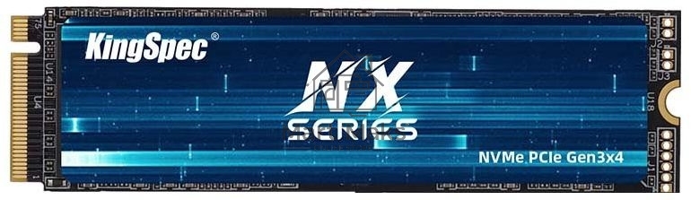 Накопитель SSD KingSpec NX-128, 128GB, PCIe 3.0 x4, M.2 2280, NVMe, R/W 3400/3100
