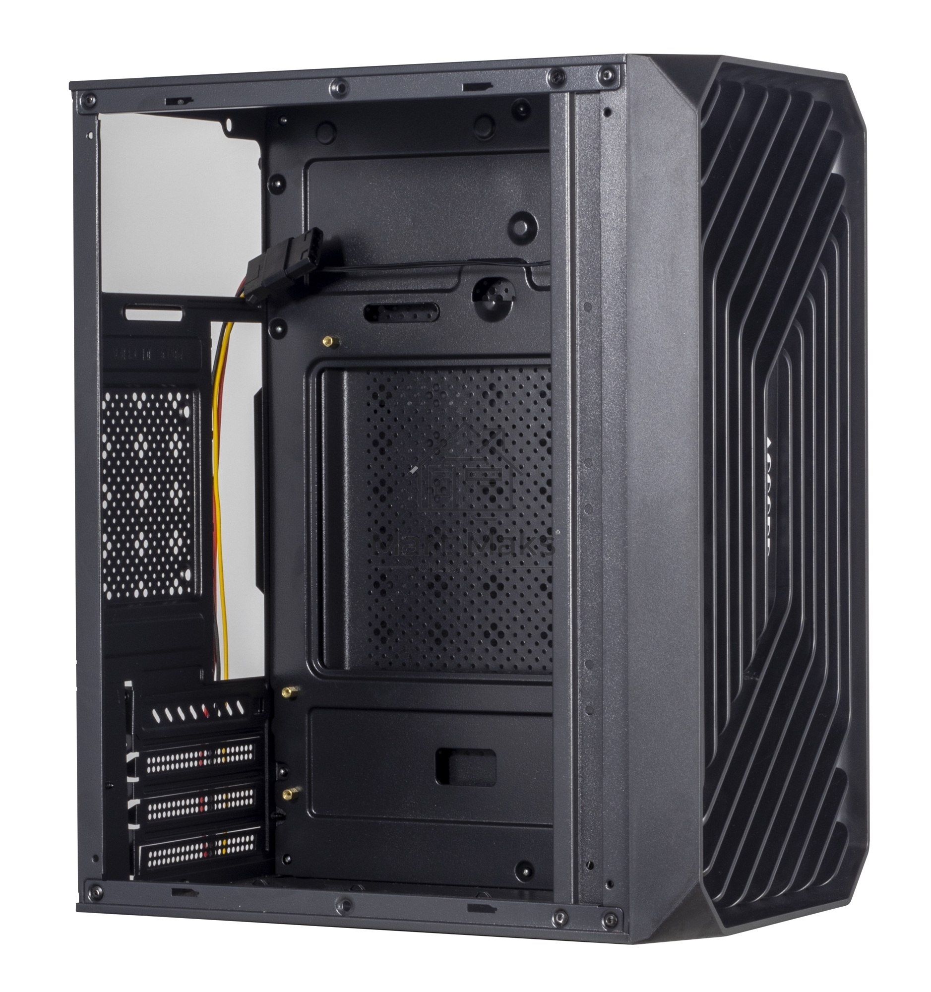 Компьютерный корпус Accord ACC-265B черный без БП mATX 1x80mm 1x92mm 2x120mm 2xUSB2.0 1xUSB3.0 audio
