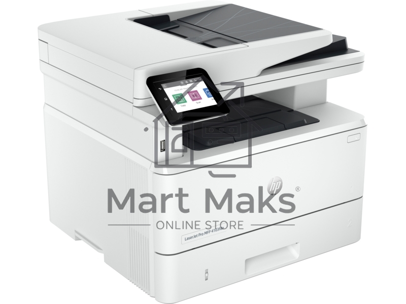 МФУ лазерный HP LaserJet Pro 4103fdn (2Z628A), A4, ч/б, печ. до 40 стр/мин., скан. до 29 стр/мин. (ч/б) 20 стр/мин. (цвет), 1200 x 1200 dpi, USB, RJ-45, Air Print, Mopria