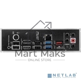 Материнская плата MSI MPG B550 GAMING PLUS, AM4, AMD B550, 4xDDR4, 6xSATA, 2xM.2, 1xPCI-E 4.0 x16, 1xPCI-E 3.0 x4, 2xPCI-E x1, 1xHDMI, 1xDP, 1x 1Gb LAN, 4xUSB-A 2.0, 2xUSB-A 3.2 Gen 1, 1xUSB-A 3.2 Gen 2, 1xUSB-C 3.2 Gen 2, 5x3.5 мм, 7.1, ATX