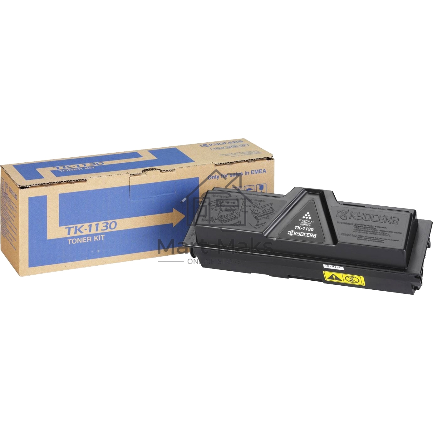 Картридж лазерный Kyocera TK-1130 (1T02MJ0NL0/1T02MJ0NLC) черный для FS-1030MFP/DP/1130MFP, M2030dn/PN/M2530dn 3000 стр.
