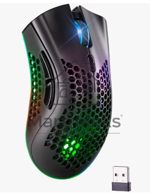 Мышь беспроводная Defender Warlock GM-709L черный, 2400 dpi, радиоканал, USB, кнопки - 8