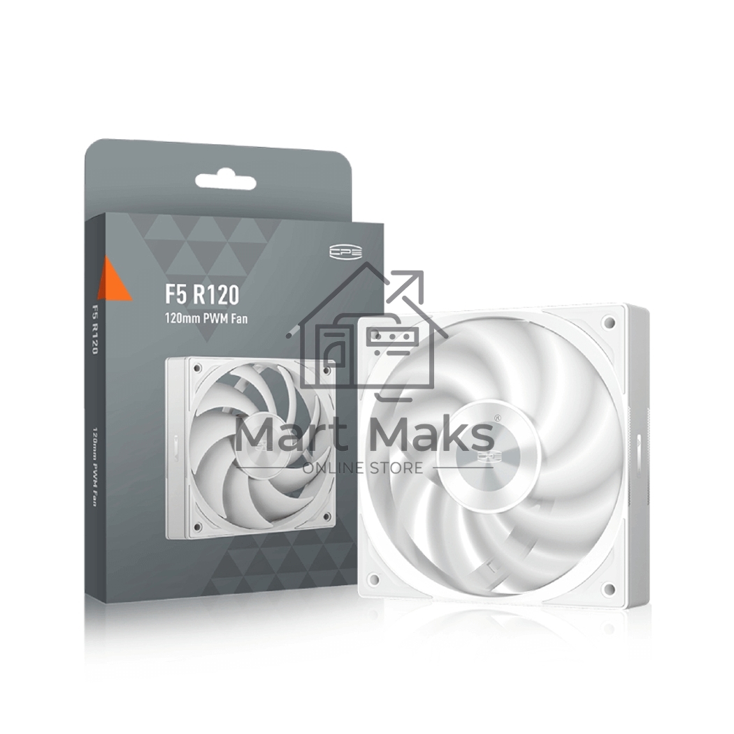 Кулер для ПК PCCooler F5R120 WH 3IN1 белый 120мм 2200rpm 32db 4-pin