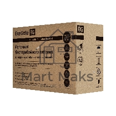 Источник бесперебойного питания ExeGate EX279215RUS Power Back BNB-450 450VA, черный, 2 евророзетки
