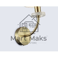 Настенный светильник Ambrella light LH75359 SB/WH бронза/белый E14 max 40W 140*205*350