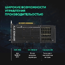 Видеокарта Asus PRIME RTX 5060-O8G, NVIDIA RTX 5060, 8Gb, GDDR7, 128 bit, PCI-E 5.0, HDMIx1, DPx3, HDCP, 2595 MHz