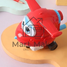 Точилка для карандашей механическая Deli EH517 Super Wings 1 отверстие пластик красный коробка (упак.:1шт)