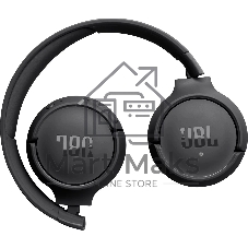 Беспроводные наушники JBL Tune 520BT черный, накладные, Bluetooth, складная конструкция, быстрая зарядка