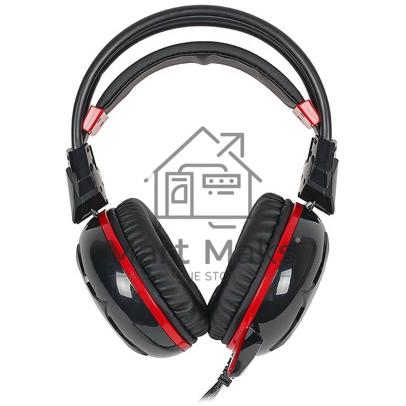 Гарнитура A4Tech Bloody G300 черный/красный (2.2м)